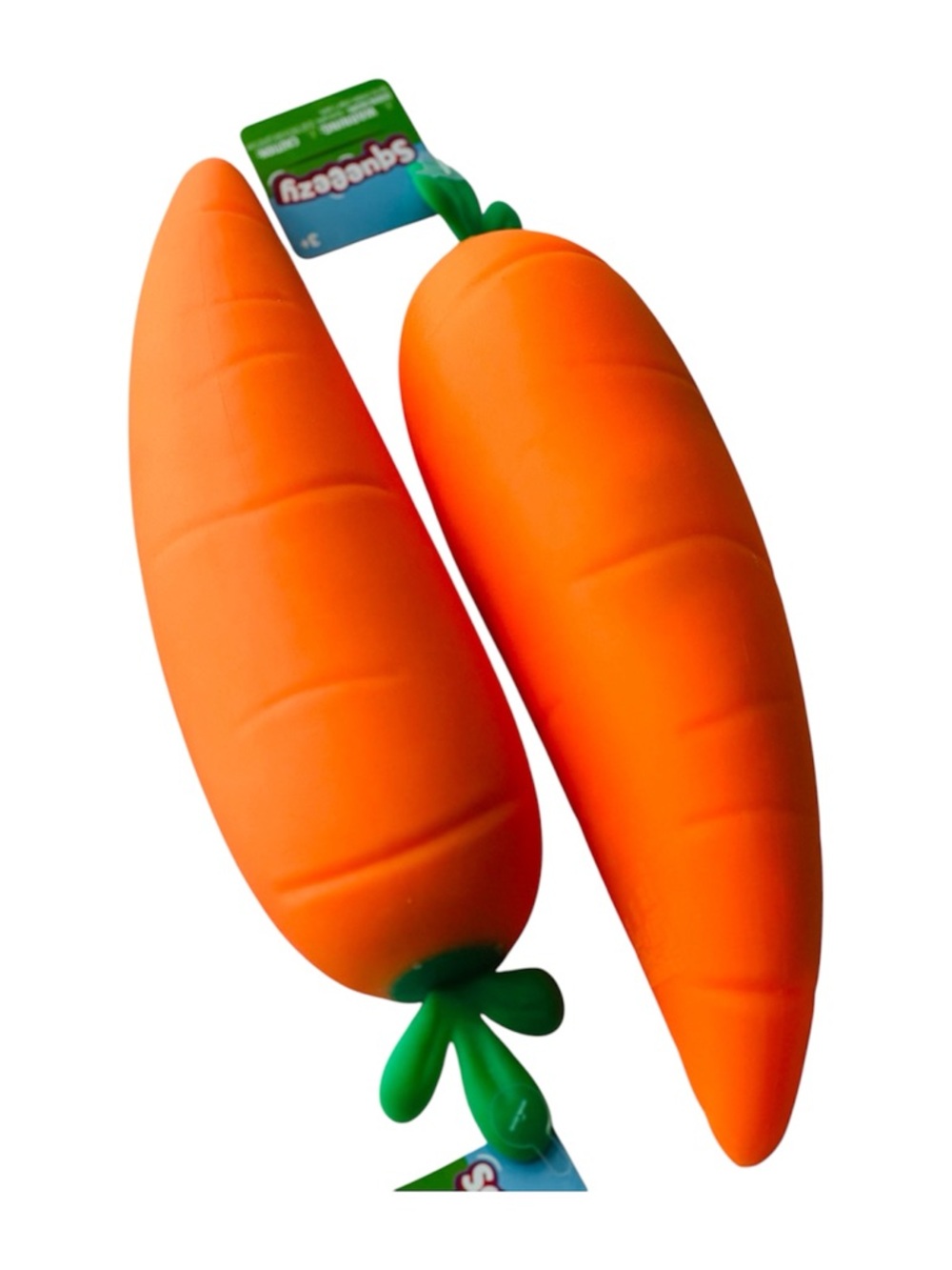 Viral Sunny Days Squeeezy Carrot Toy New